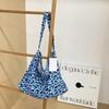 Korean Style Pink Leopard Print One-Shoulder Tote Bag