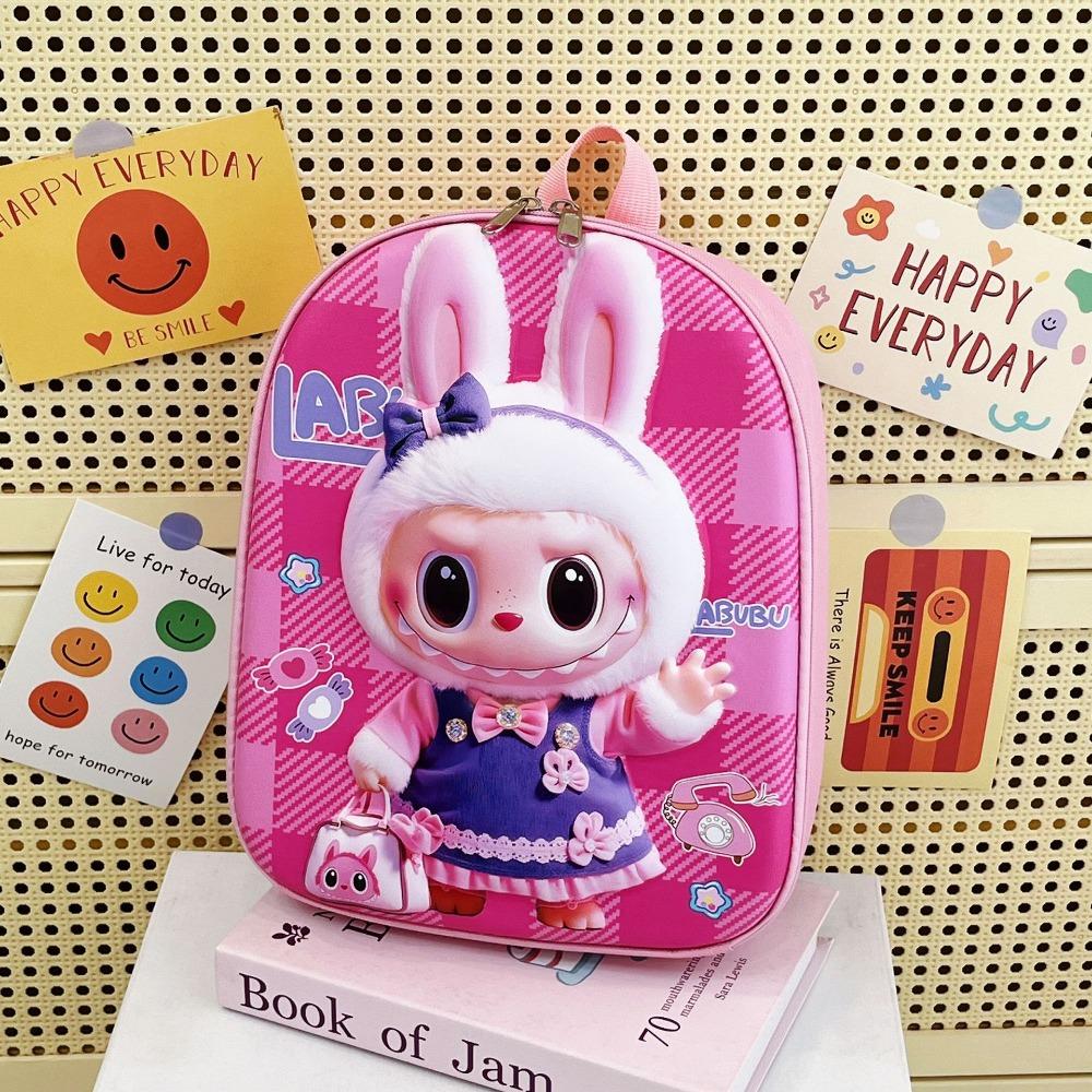 Cute Cartoon Boys and Girls Backpack Kindergarten Bag Outdoor Hard Shell Small Bag