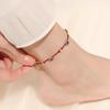 Pearl Anklet: Handmade, Fashion-Forward Woven Design, Versatile Temperament Accessory
