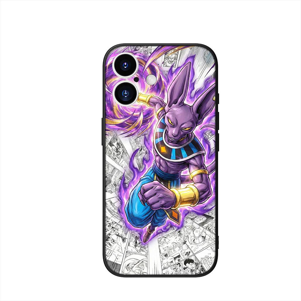 

Beerus Whis Dragons Gokus Balls Case for Motorola Moto G54 G05 G24 G55 G75 G85 G15 G57 G86 Power Edge 50 30 Ultra Fusion neo Pro Motorola Edge 30 Fusion