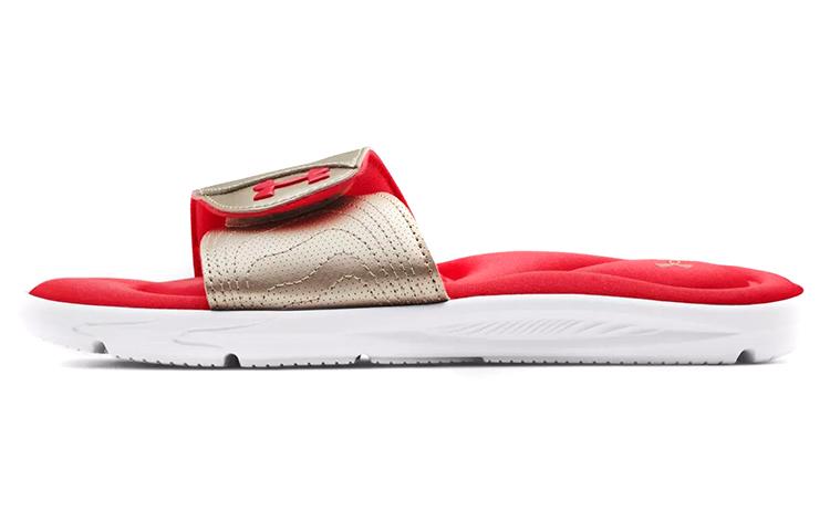 Шлепанцы Under Armour Ignite 9 White Metallic Faded Gold Женские 3022717-108 36.5