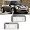 1 Paar 12V 18 SMD LEDs Kennzeichenleuchte Lampe Passend für Mini Cooper S R53 2001 2006