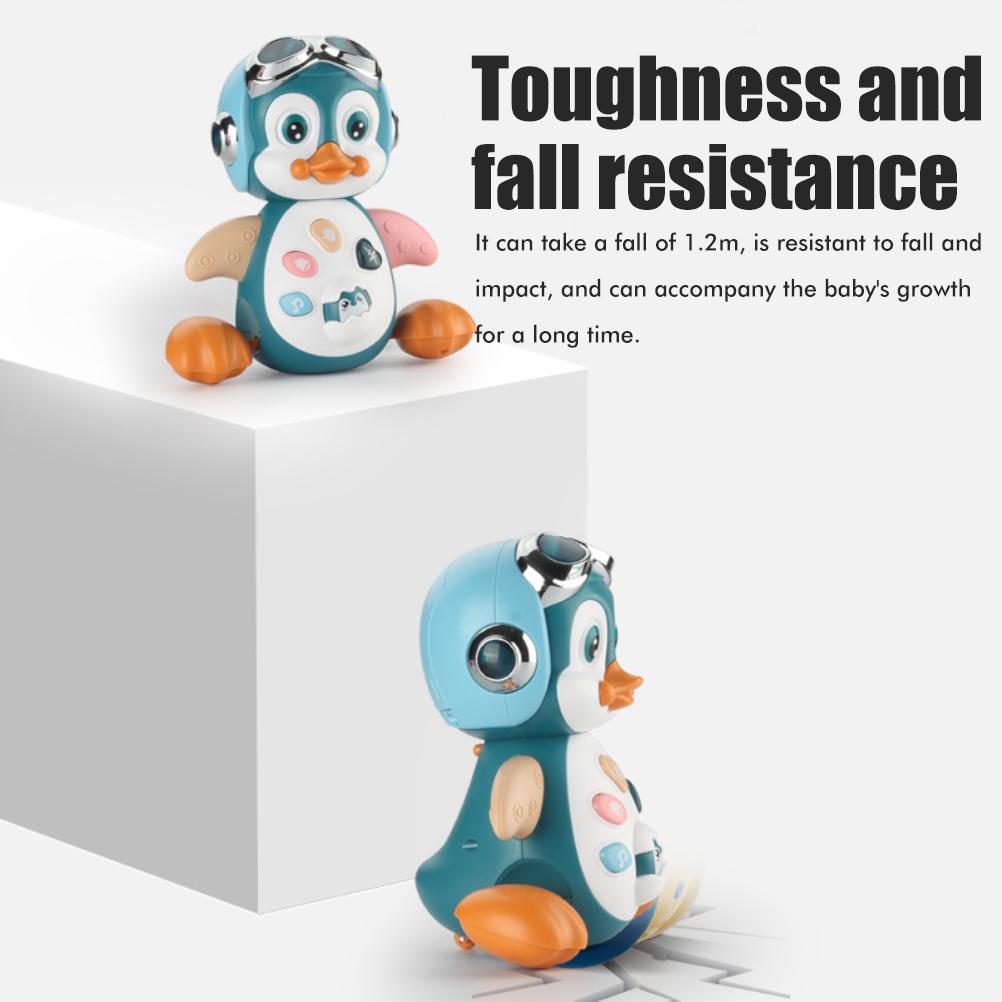 Musical Dancing Penguin Toy with Music and Lights Baby Early Education Toys for Girl and Boy