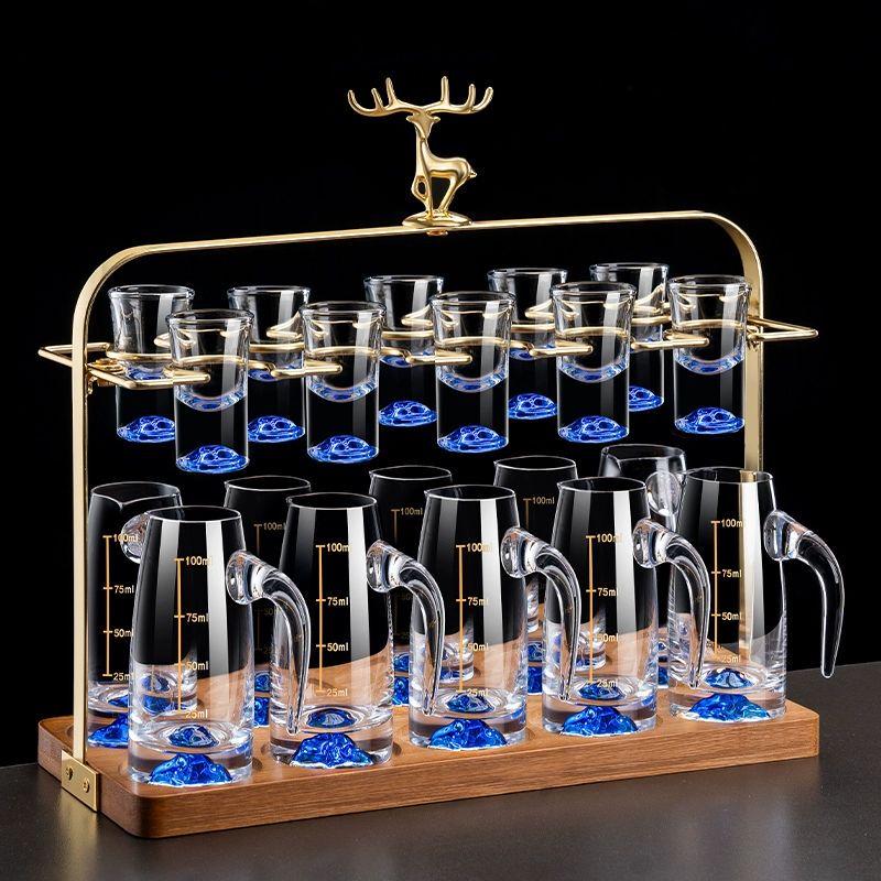 Xuan Kun Pai Crystal Baijiu Decanter Set