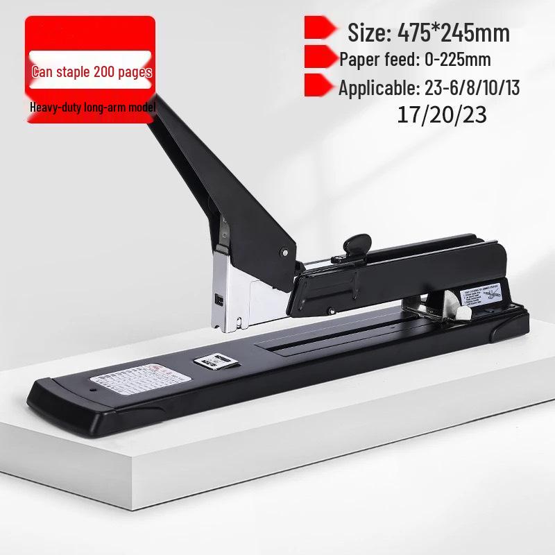A3 Extra Long Saddle Stitch Stapler - Heavy Duty Long Arm Stapler
