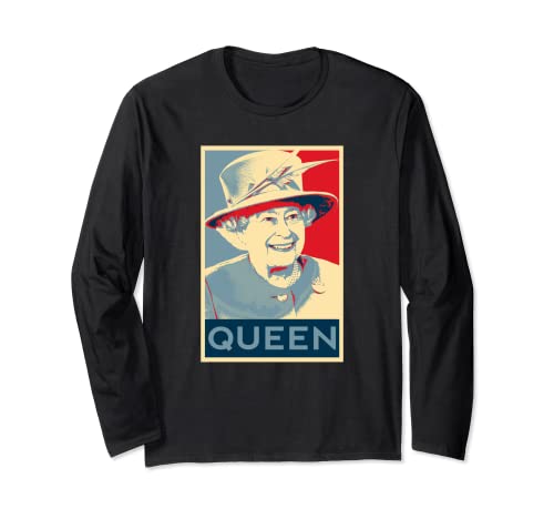 

Elizabeth Harroyal Highness Queen of England Long-Sleeve T-Shirt