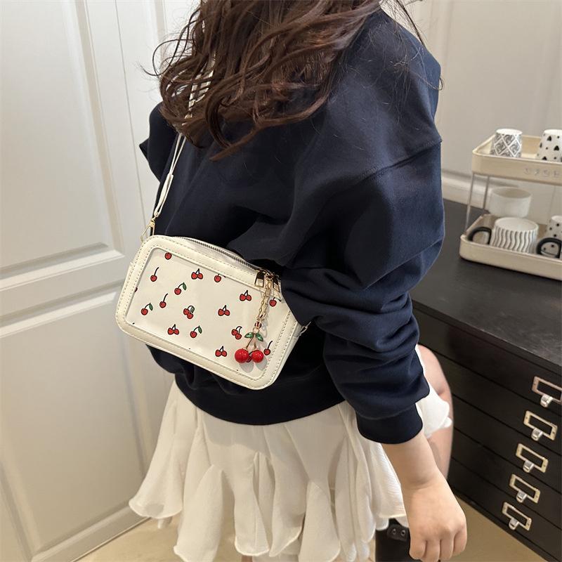 Summer New Stylish Small Square Bag Fashionable Simple Style Casual Crossbody Shoulder Bag Square Handbag Purse