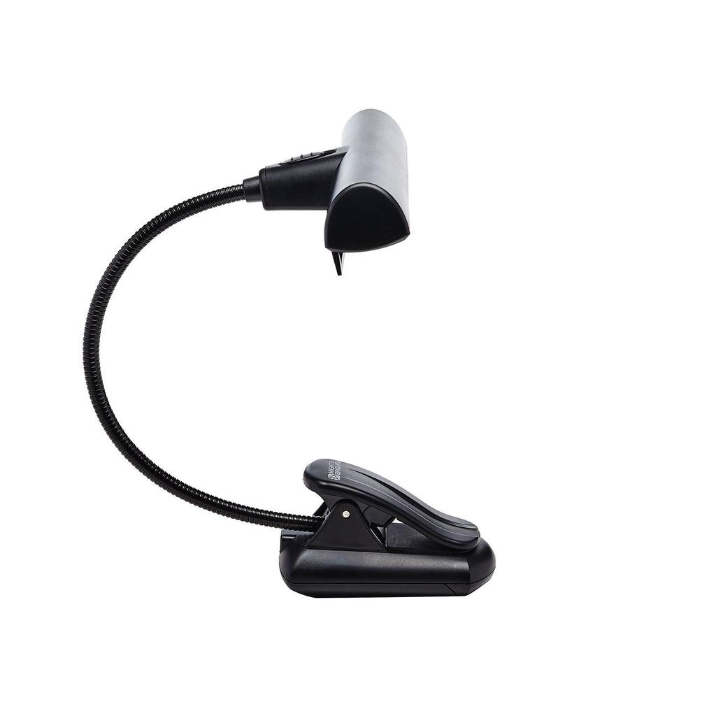 MIGHTY BRIGHT #54940 Encore Music Stand Light (Mighty Bright Music Stand Light, Compact and Lightweight, Ideal for 3-page Spreads, with Back Fins To