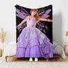 1pc Blanket Taylor Swift Print Design, Lightweight Blanket for Sofa, Bed- Soft &Warm, Gift for All Seasons like Christmas, Halloween