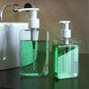 200/300ml Quadratischer Seifenspender Tischplatten-Lotionflasche mit Pumpe Badezimmer Lotion Flüssigseifenspender Nachfüllbare Leere Flasche