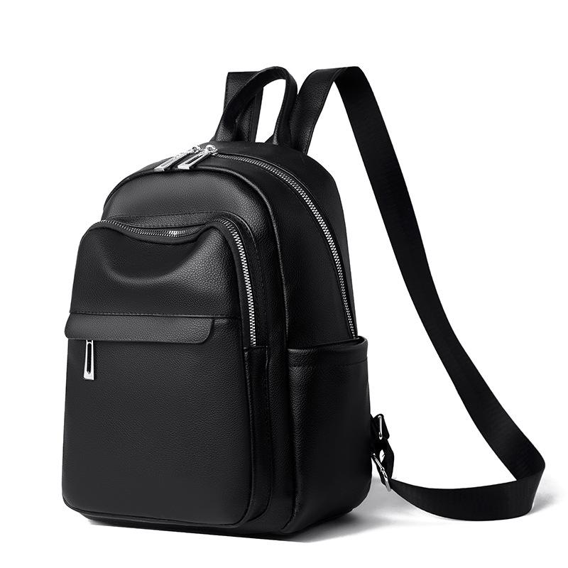 Backpack for Women Fashion Simple and Versatile Schoolbag Large Capacity Travel and Casual Backpack