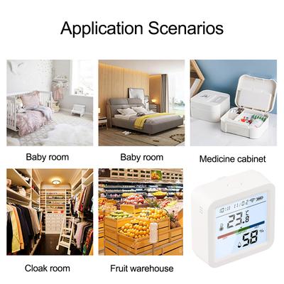 Home Environment Control Humidity Sensor Backlight Display Backlight Hygrometer Device Humidity Range 10 To 90 RH