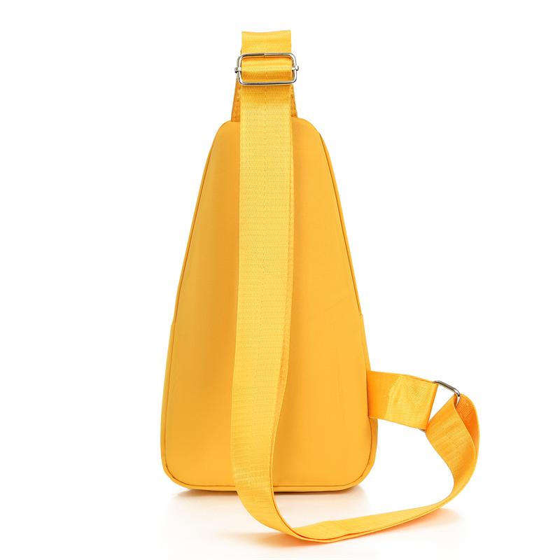 Minimalistische Damen-Brusttasche mit großer Kapazität, mehrlagig, wasserabweisend, Frontrucksack, lässige Outdoor-Umhängetasche für Mädchen