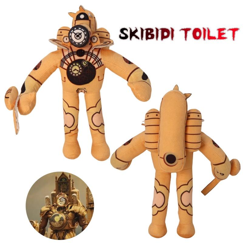 Funny Skibidi Toilet Plush Doctor Camouflage Skull Titan Gray Ufo