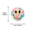 50pcs PVC Cartoon Smiley Face Sticker Set for Notebooks and Luggage DIY Decoration