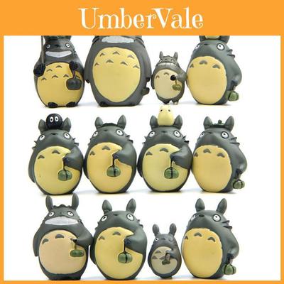 My Neighbor Totoro Zongzi Garden Decor Resin Figurine With Leaf Top For Gift And Home Decoration
