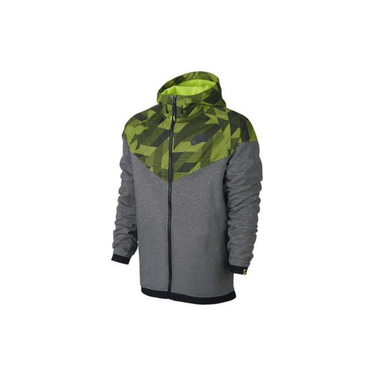 Толстовка Nike мужская серая с капюшоном умеренная кардиган 687427-091 M