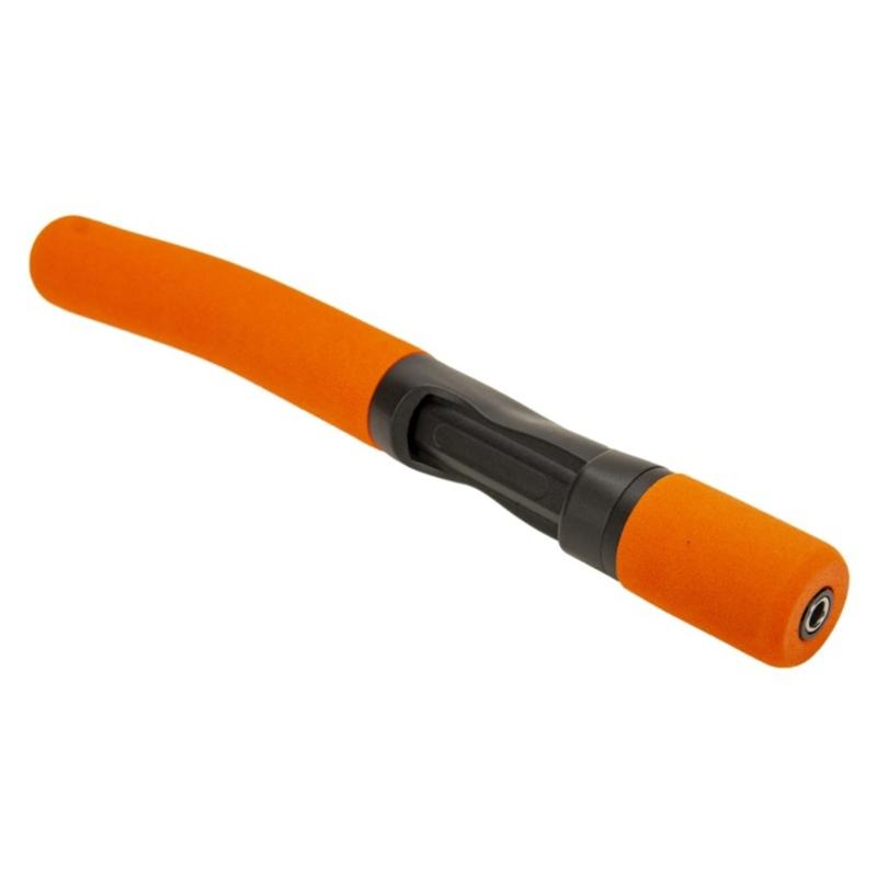 Double Section Ice Fishing Rod High Strength Carbon Fiber Lightweight EVA Handle Stainless Guide For Freshwater Fishing