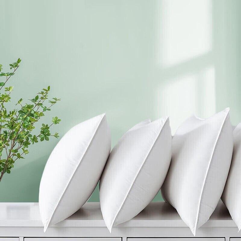 

Высокоэластичная подушка для сна Star Hotel Feather Velvet Core, моющаяся шейная подушка, волокно, мягкая подушка 40*60 белый