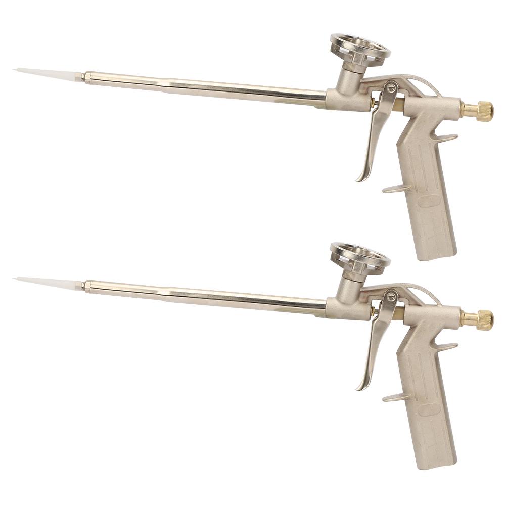 

Expanding Foam, Aluminum Alloy Spray Foam Filling Sealant Dispenser. Ergonomic Design for Professional Use, Lightweight and Compact with Alloy