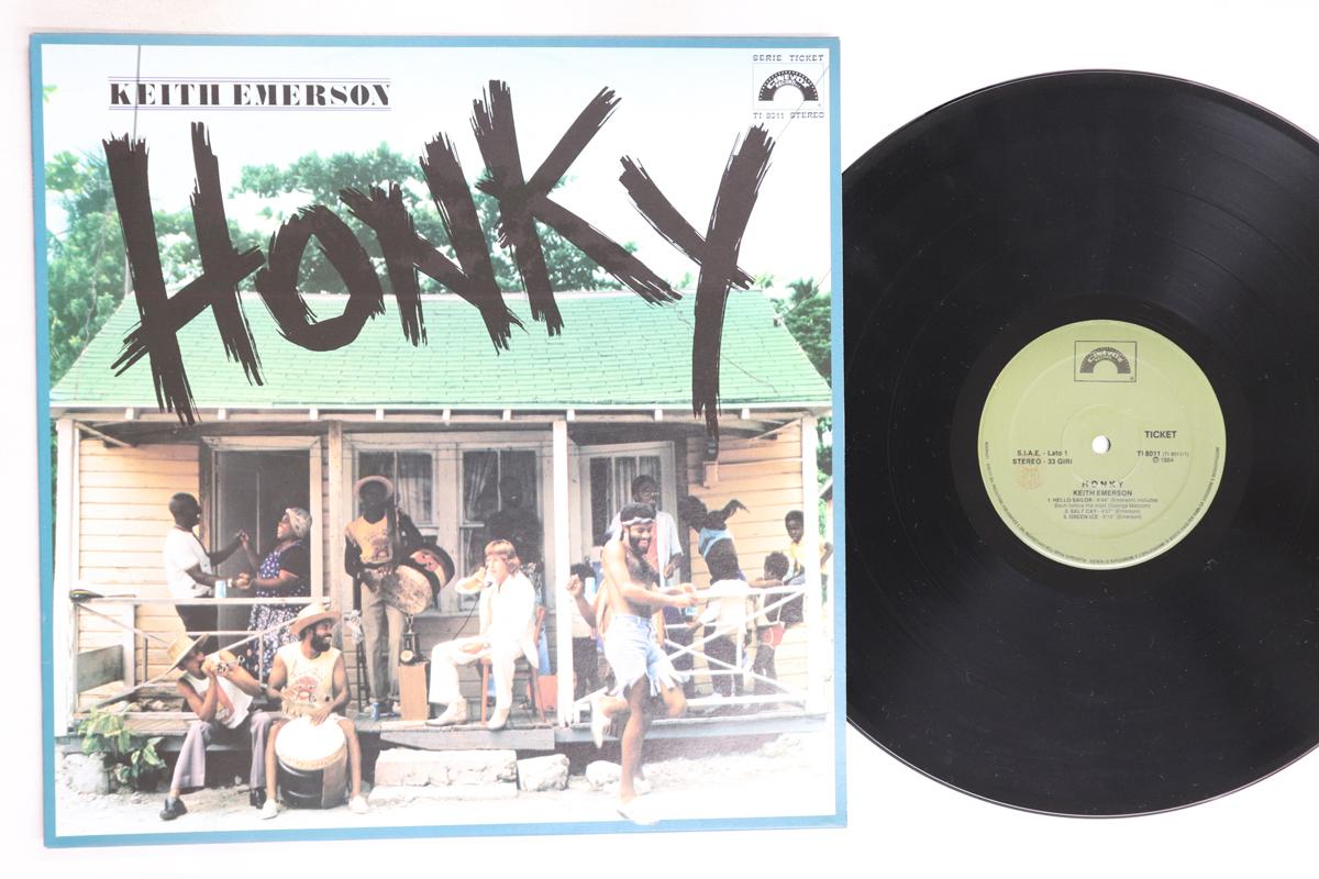 

LP Record KEITH EMERSON - Honky Chateau T18011 CINEVOX 1984 Italy Rock Used