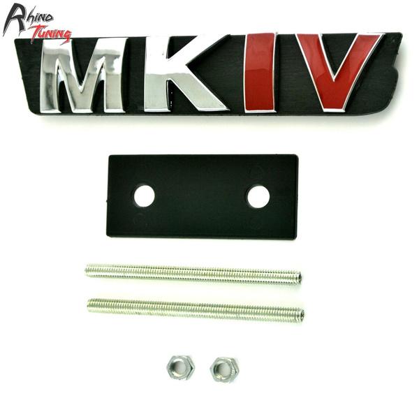 MKIV Car Front Grille Grill Emblem Badge Auto Styling