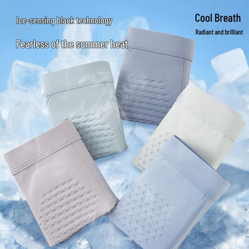 Aigle Men's Ice Silk Antibacterial Boxer Briefs