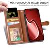 Leather Wallet Flip Case for VIVO Y400 Y300T Y300I Y05 Y04 Y03 Y02 Y02S Y02A Y02T Card Holder, Kickstand, Vintage Button Closure