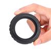 Lens Mount Adapter Aluminum Alloy Lens Adapter Ring for Canon EOS EF DSLR 650D 60D Supports Manual Thread Ring, T2/T-Mount 550D, Focus/Infinity Focus,