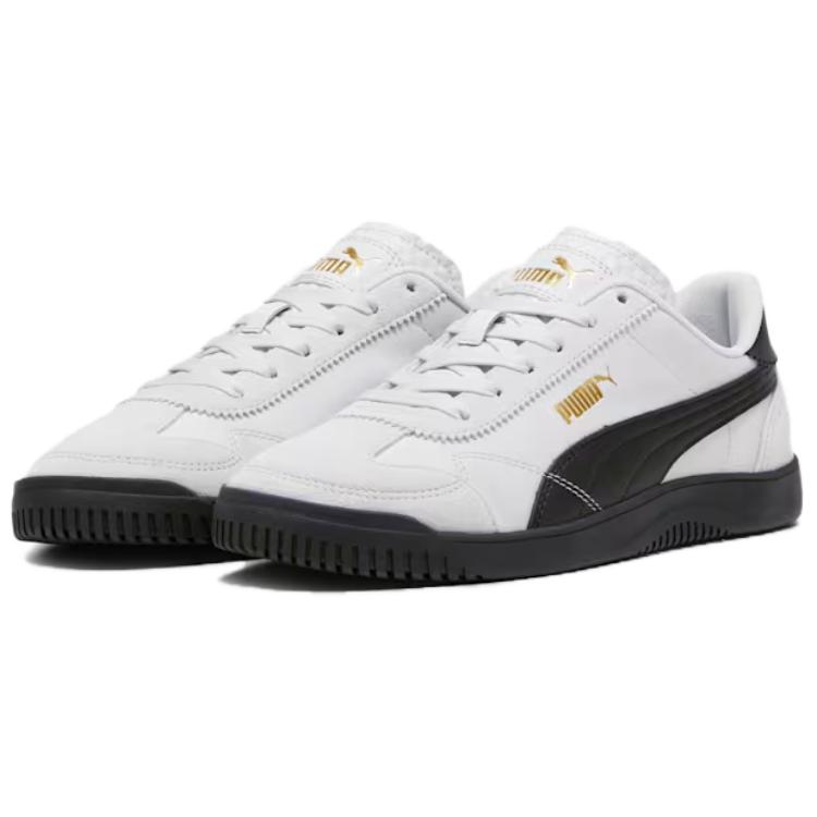 New PUMA Club 5v5 Low Top Casual Shoes Unisex White Black 397450-01