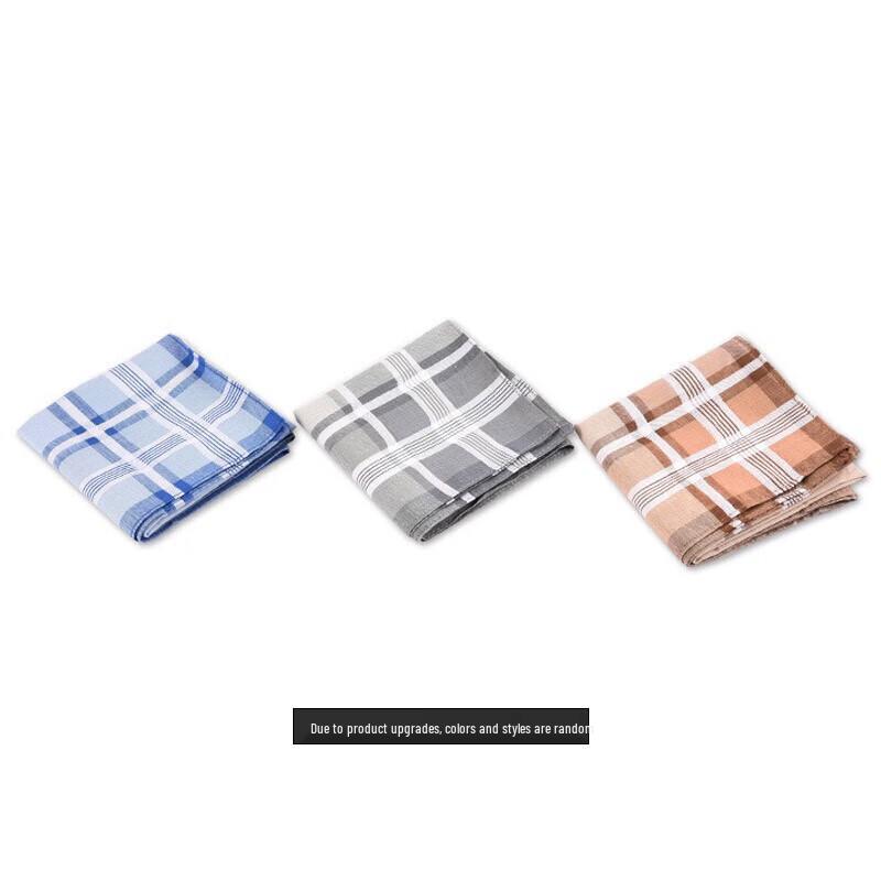 GLO-STORY Zestawy 3 sztuk bawełnianych chusteczek