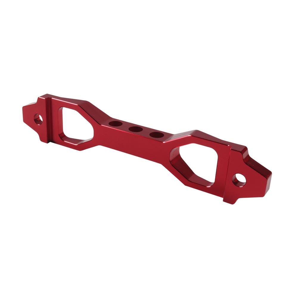 Red Aluminum Battery Tie Down Bracket Battery Hold Down Set for 31 31A 31T 40R