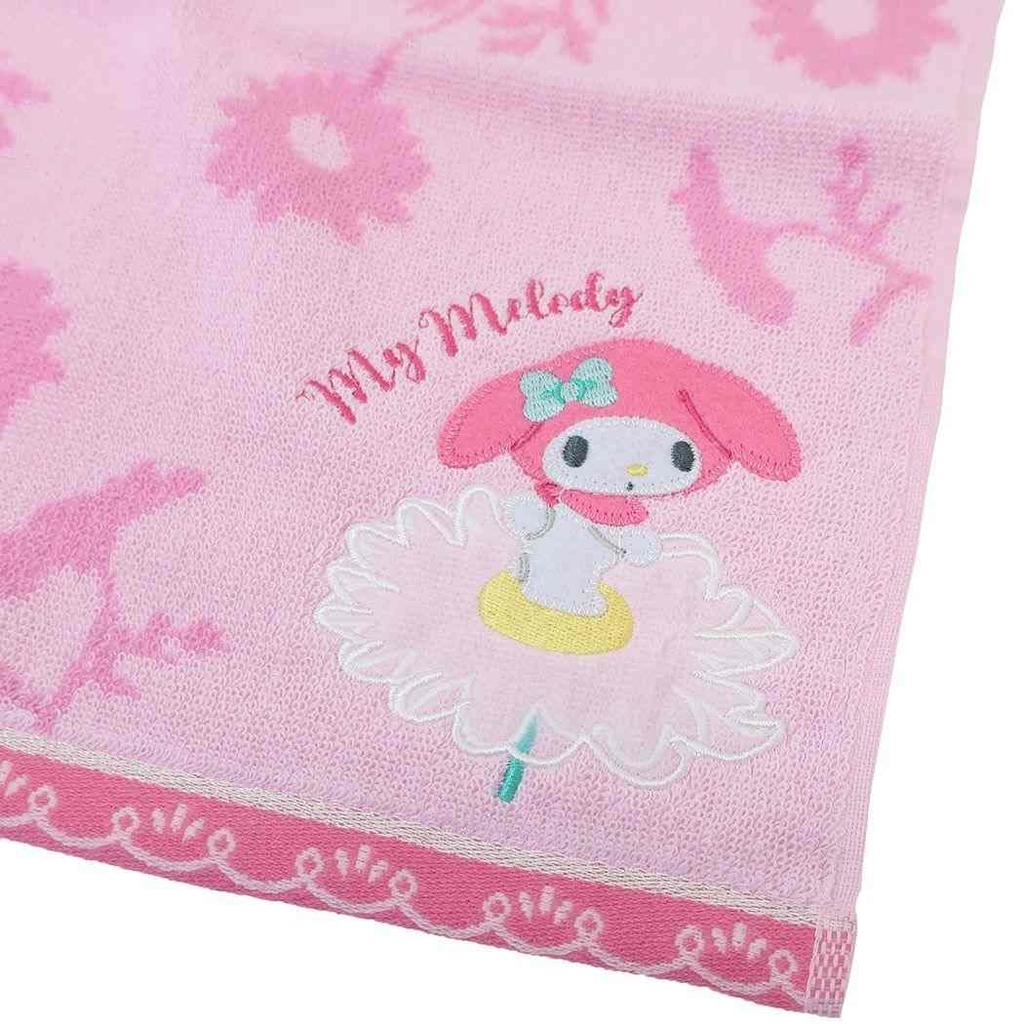 Marushin Face Towel My Melody Bloom Melody Cotton Antibacterial and Deodorizing 3725003100 100%