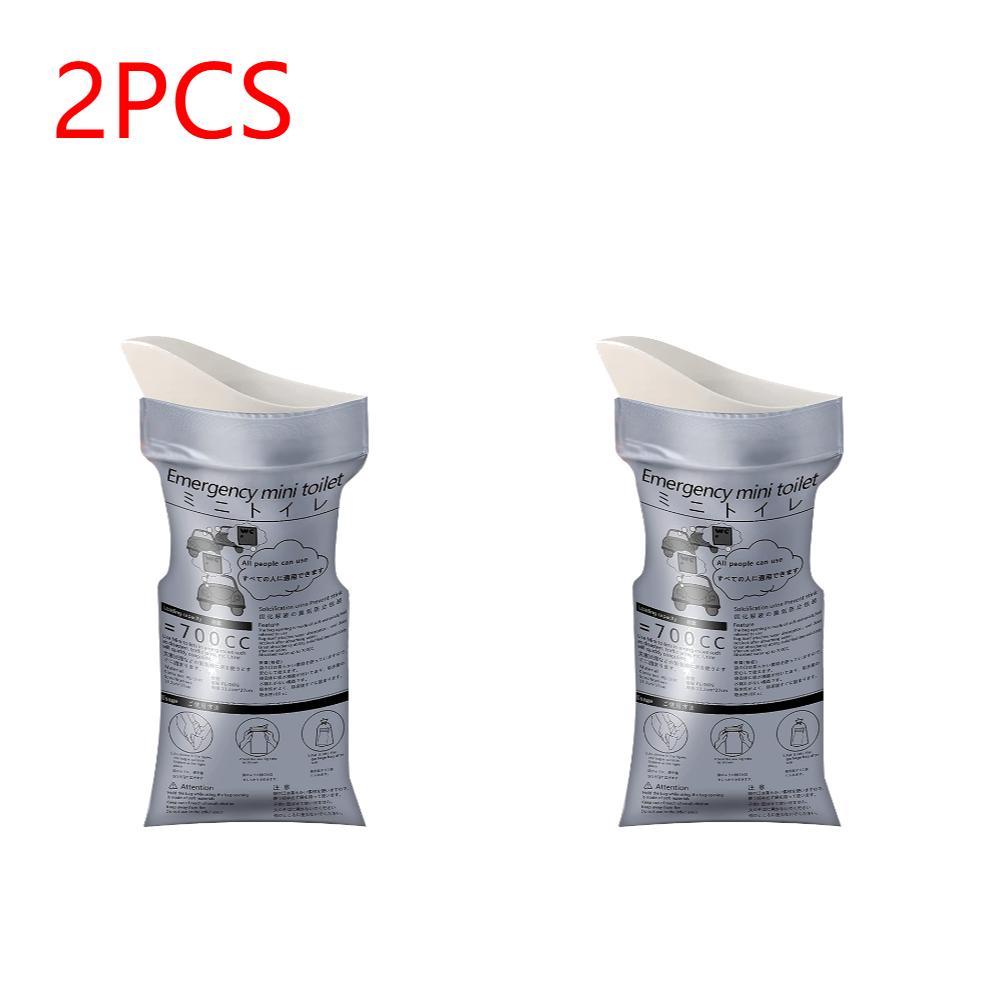 1-10pcs Outdoor Emergency Urine Bags 600ml Disposable Travel Mobile Toilet Portable Urinal Bag for Female Baby Male Vomiting Bag