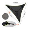 Multi-Person Triangle Hammock 3-Point Design Anti-Tipping Mesh  Portable Outdoor Camping Hammock for Garden Travel Backyard
