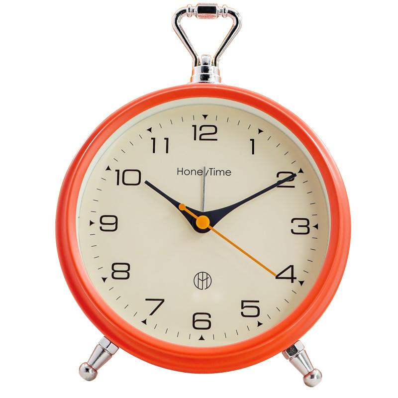 

Small Desk Clock, Bedroom Alarm Clock, Children s Clock, Student Wake-up Artifact, Desktop Clock, Silent Design