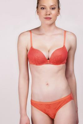 Conjunto de linho: soutien push-up e cuecas slip Gisela (67242)