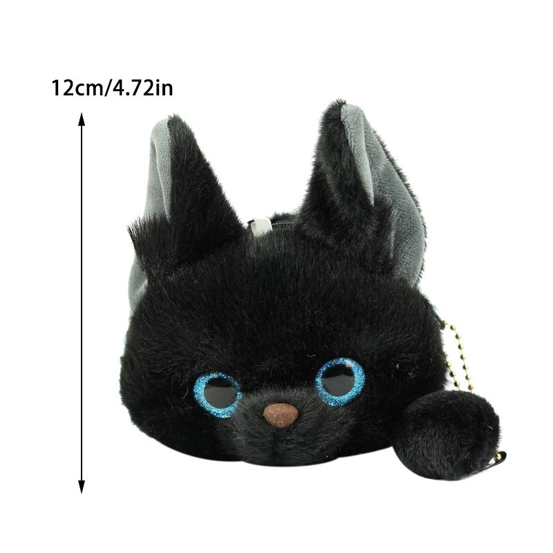 1Pcs Cute Plush Cat Wallet Coin Wallet Children'S Wallet Doll Pendant Decoration Plush Keychain Bag Pendant