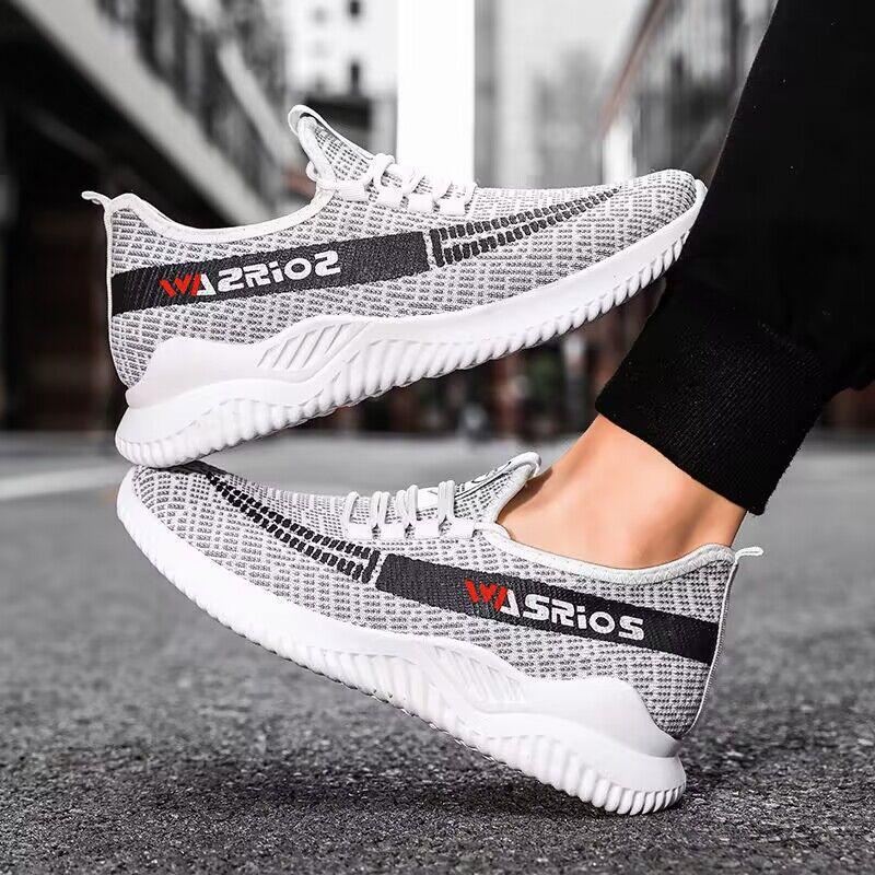 Herren atmungsaktive leichte Mesh-Freizeit-Sportschuhe Sommer weichsohlige rutschfeste bequeme Outdoor-Laufschuhe Herren-Sneaker