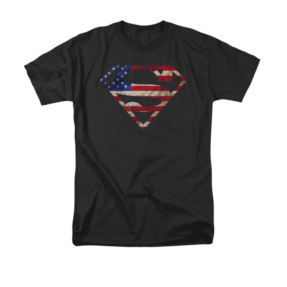 SUPERMAN SUPER PATRIOT Licensed Adult Men039;s Graphic Tee Shirt SM-6XL Unisex T-Shirt XXL