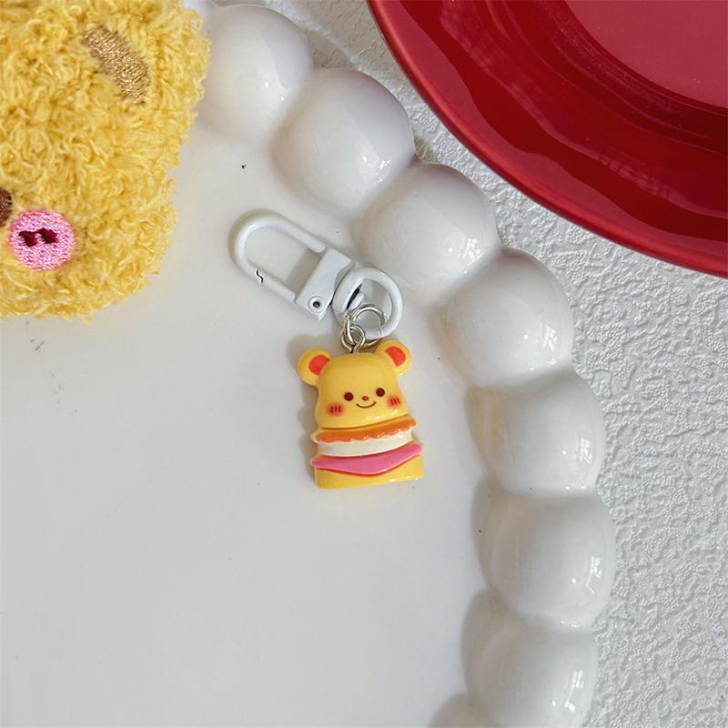 1Pc Cartoon Keychain Harz Anhänger Tasche Zubehör Paar Nette Kinder Spielzeug Geburtstag Geschenk Für Mädchen