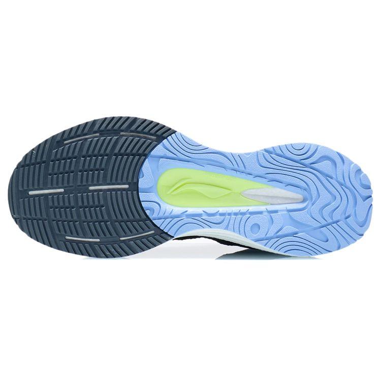 Li Ning Shadow Reflective Shock Absorption Low Top Running Shoes Women sneakers Black ARHR128-3