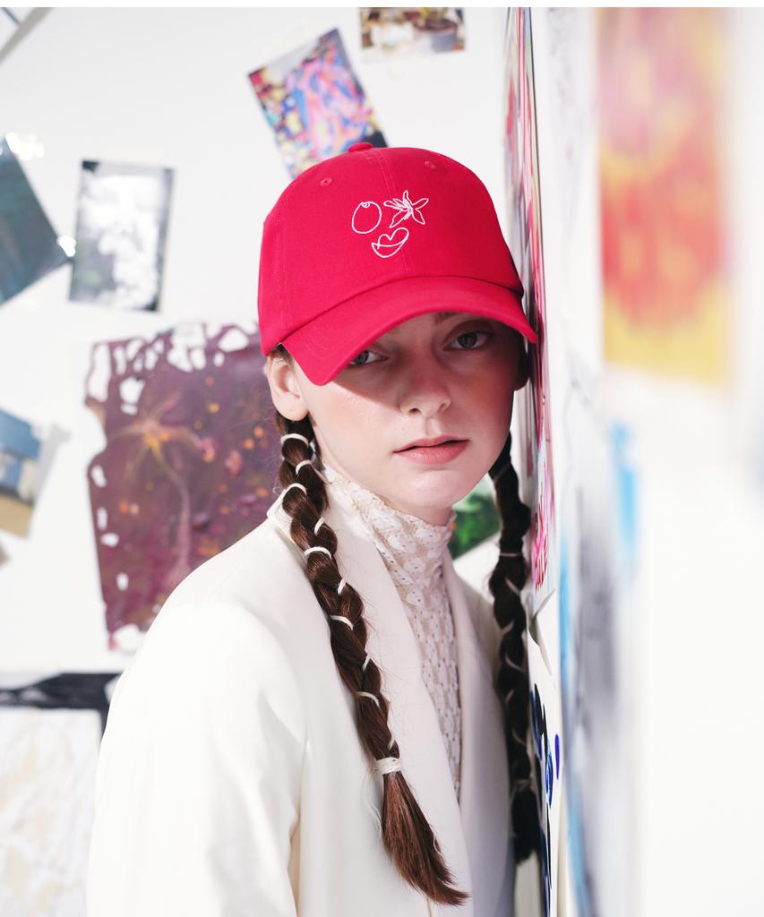 Elkebeullum Bliss Pink Ball Cap