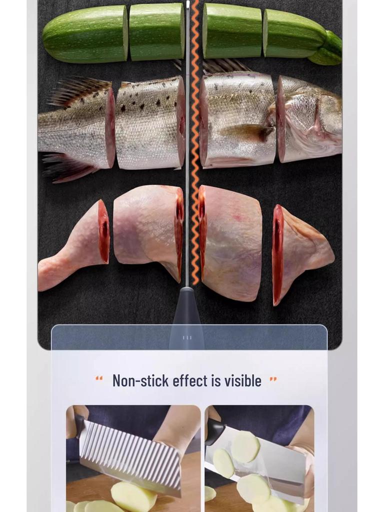 Supor KE180BM6 Lightweight Multi-Purpose Kitchen Cleaver - Slicing, Meat Cutting, Vegetable Knife