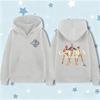 KPop Demon Hunters Golden Pattern Hoodies for Kids Autumn Winter Fashion Movie Children's Girl Hooded Sweatshirts