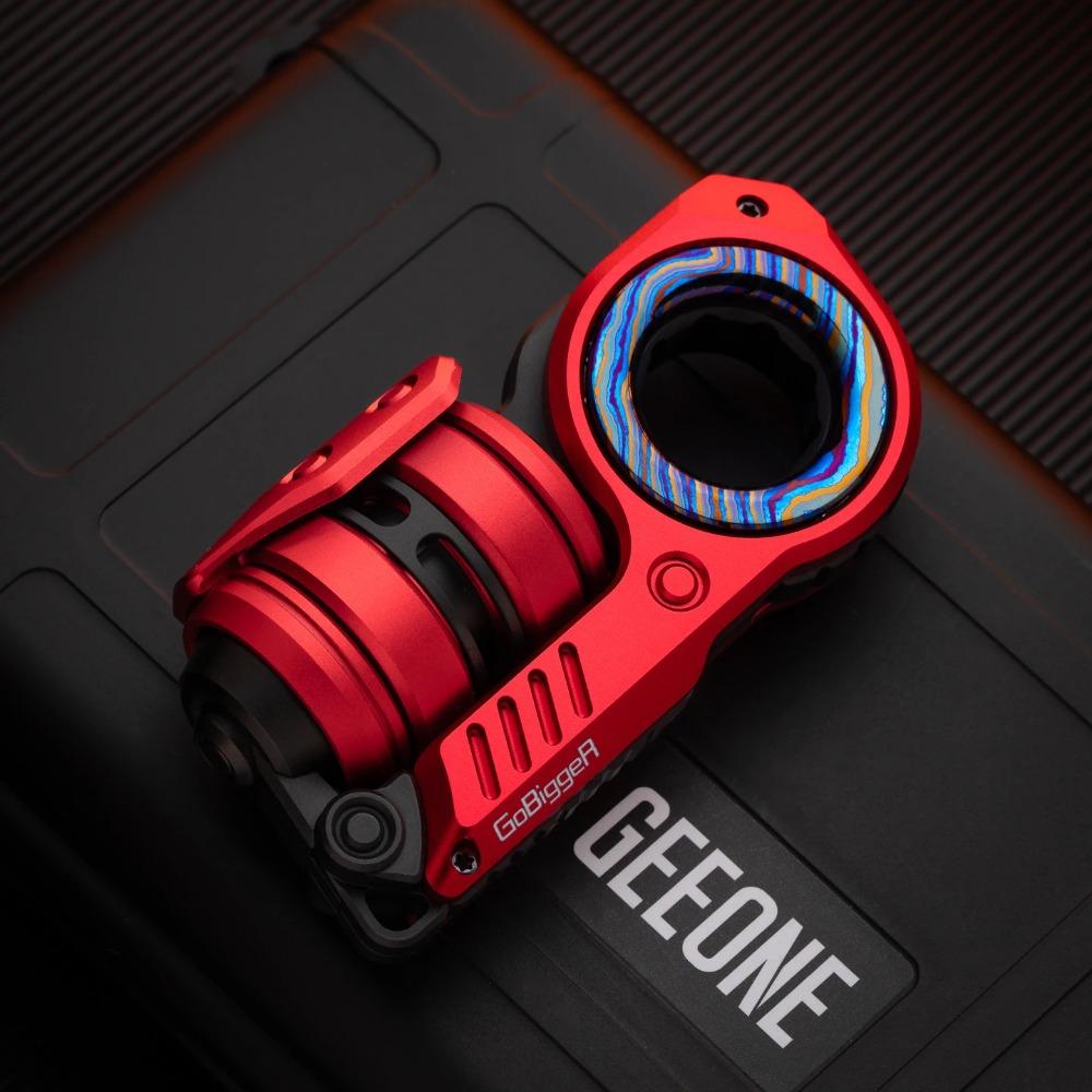 GoBiggeR Sinian Lite Aluminum Aurora [Youth Edition] Push Slider Multi-functional Composite Toys EDC Slider Fidget Toy