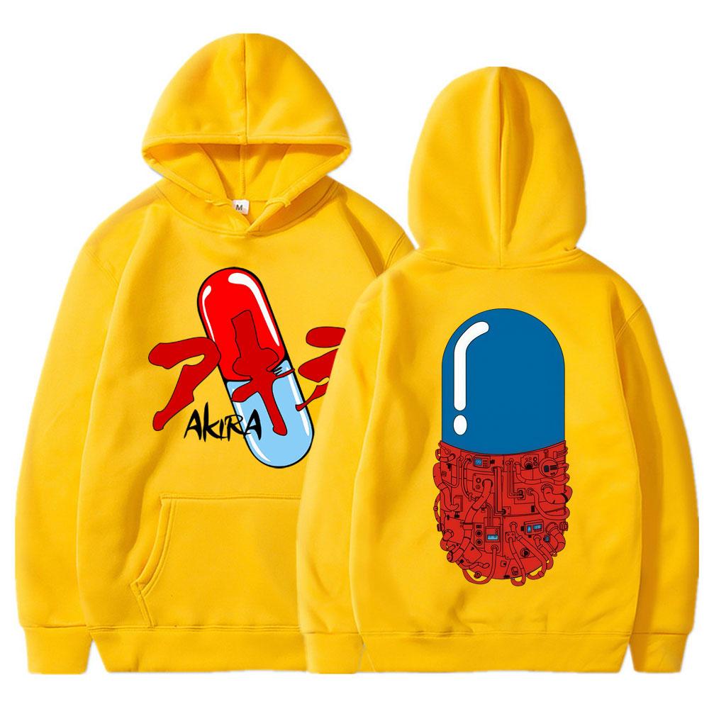 

Japanese Anime Akira Cosplay Hoodie Science Fiction Movie Shotaro Kaneda Popular Pullovers Fleece Loose Sweatshirts 3XL
