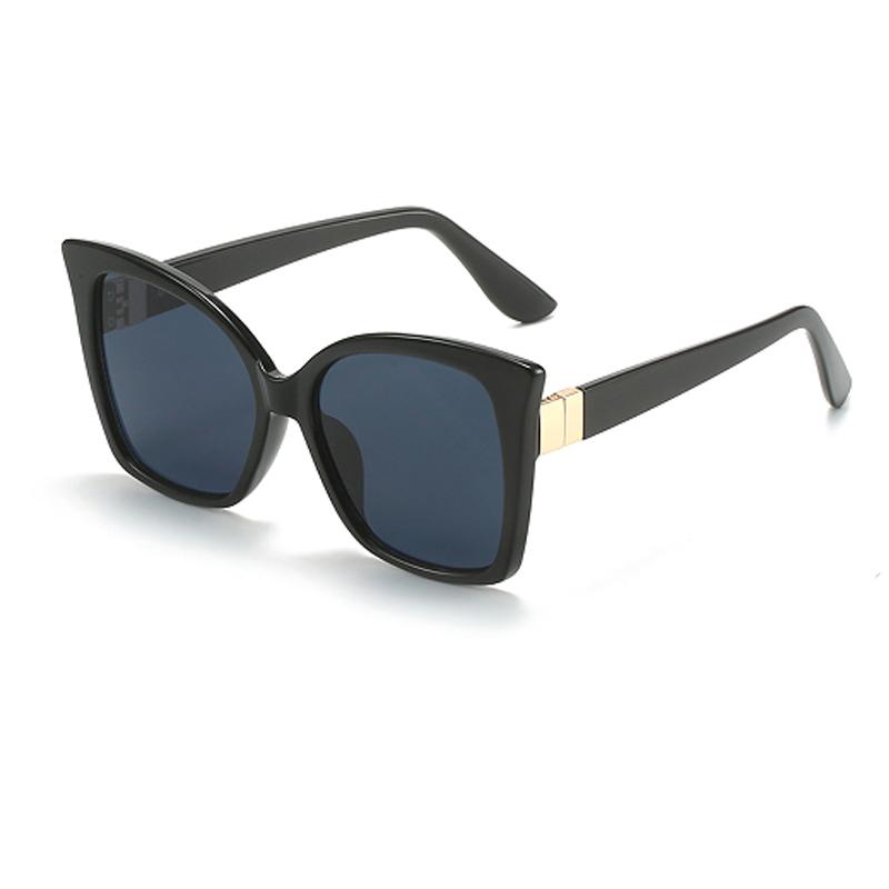 New Cat Eye High-End Sunglasses Slimming Trend Fashion Leopard Print Sunglasses Uv Protection 23035