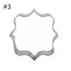 Sugar Biscuit Mold 3Pcs Plaque Cutter Cookies Frame DIY Cake Oval Square Rectangle Fancy Stainless Cookie Mold Stamp Pastry Tool