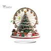 Christmas Tree Tabletop Decor 2D Acrylic Ferris Wheel Ornament for Holiday Tree, Festive Room Interior Decoration Display Board, Decoration,